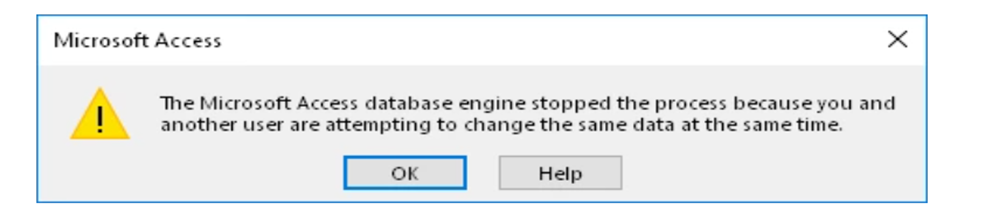 motor de banco de dados do Microsoft Jet confundir '80040e14