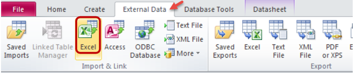 export access to excel 1