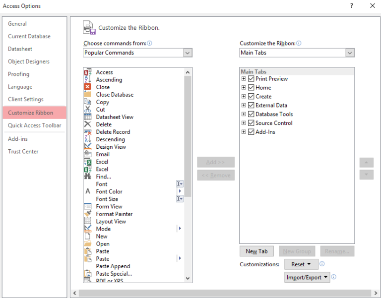 6 Methods Microsoft Access Not Showing Tabs/Missing Tabs Issue!