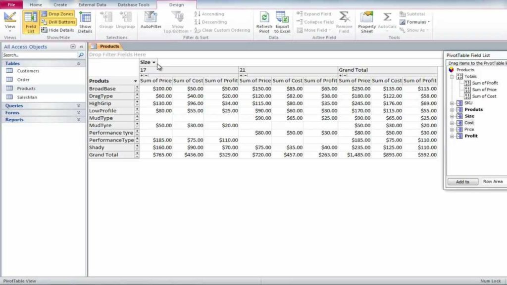 How To Create Pivot Table In MS Access And Resolve It’s Related Issue